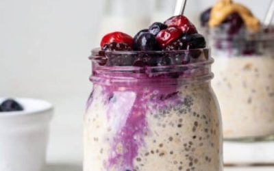 Mixed Berry Overnight Oats