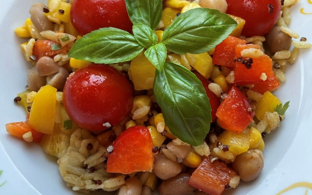 Mexican Quinoa & Bean Salad