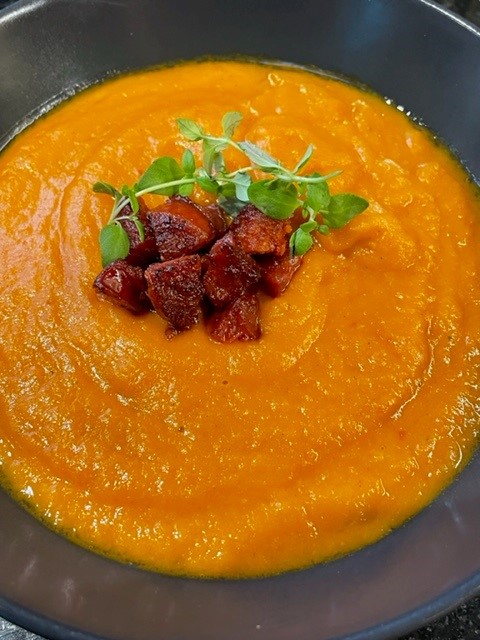 Sweet Potato & Chorizo Soup