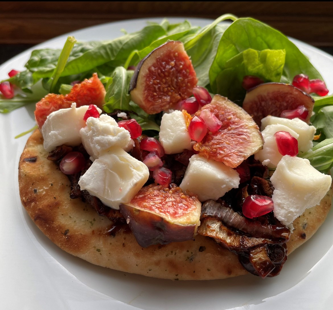 Fig & Goat's Cheese Pizza Turning Point Wellness