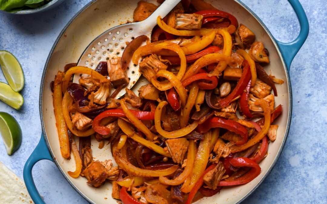 Jackfruit Fajitas