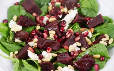 Beetroot & Feta Salad With Pine Nuts