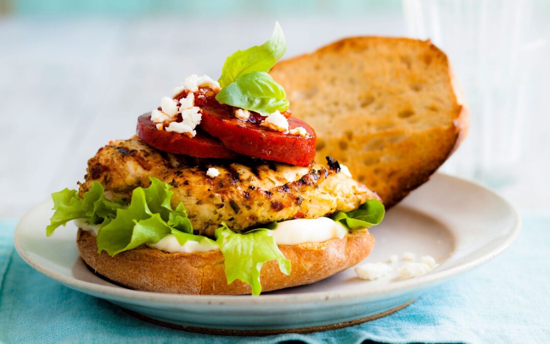 Chicken & Chorizo Burger