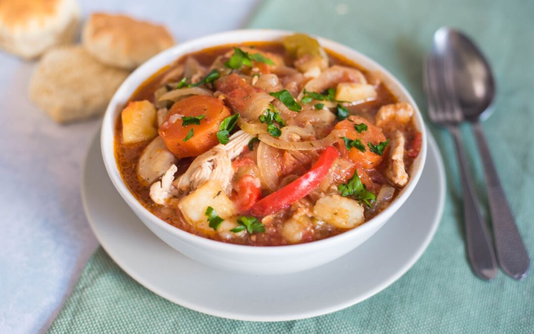 Slow Cooker Chicken & Vegetable Stew